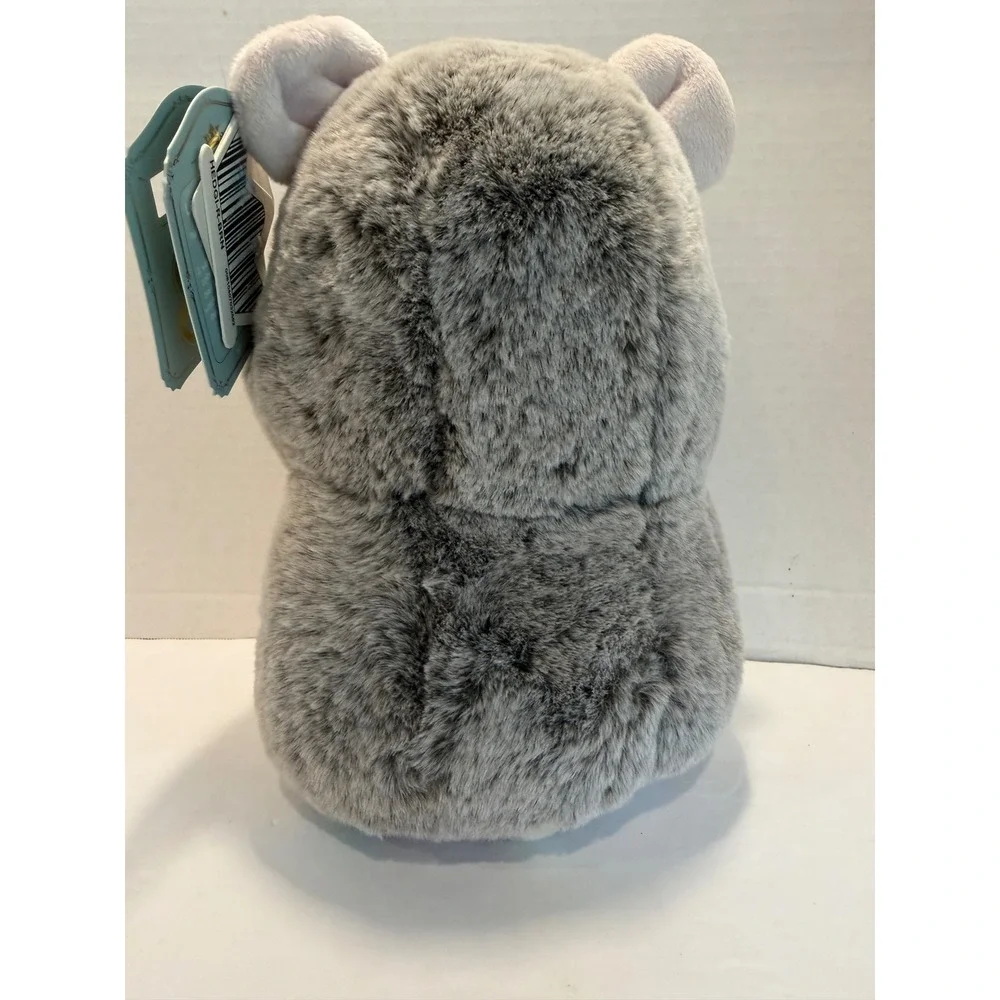 Bellzi Hedgi Hedgehog Plush Stuffed Animal Grey White Collectible Toy HEDGI NWT